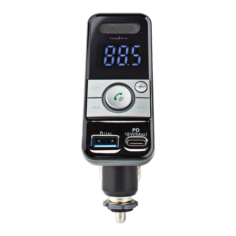 nedis CATR130BK User manual