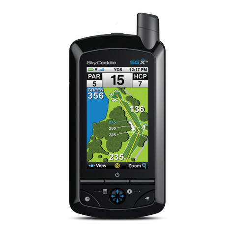 SkyGolf SkyCaddie SGXw How-to guide