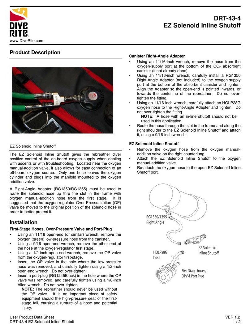 Dive Rite DRT-43-4 User manual