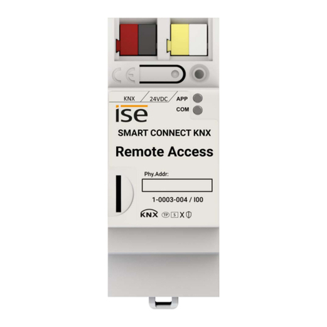 ISE SMART CONNECT KNX product manual