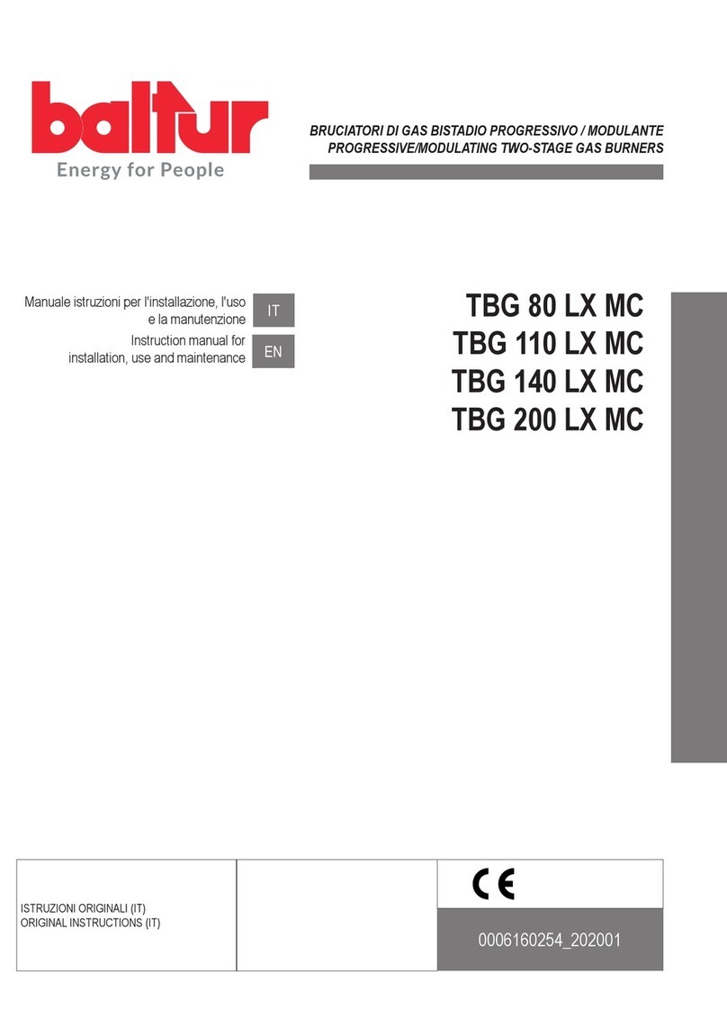 Balluff TBG 80 LX MC Instruction manual for installation, use and maintenance