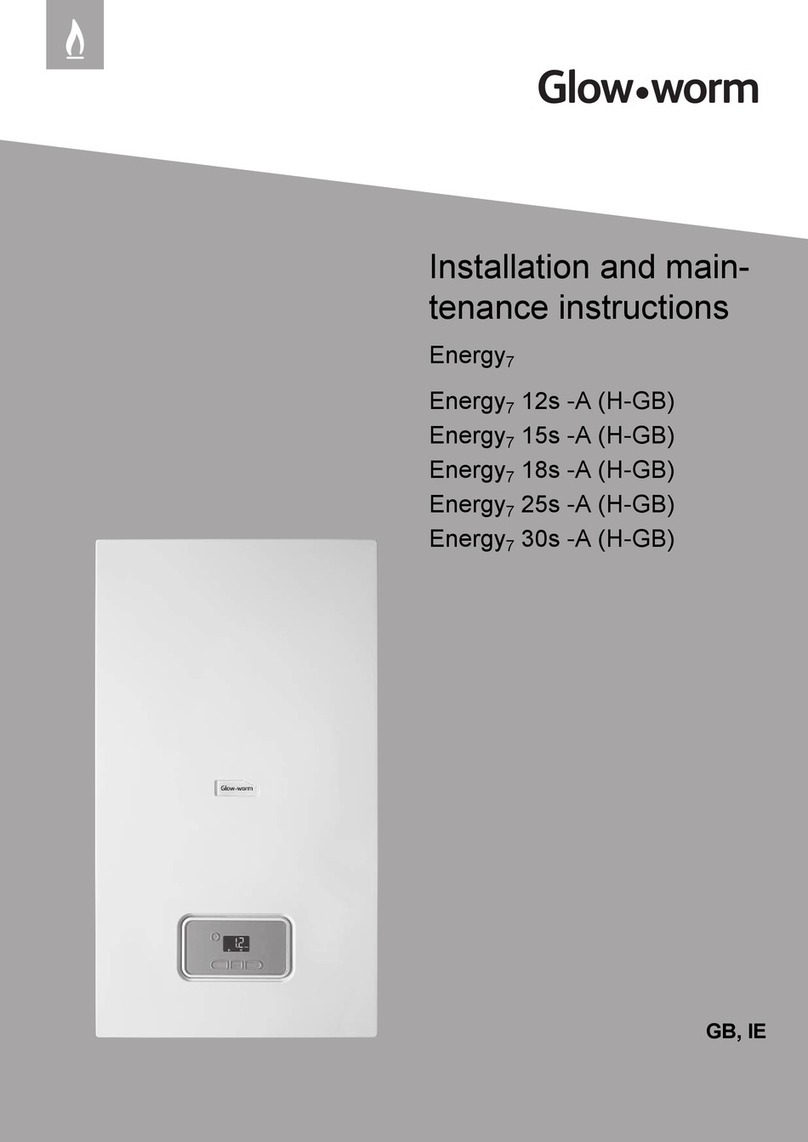 Glowworm Energy7 12s-A Installation and maintenance instructions Glowworm Energy7 12s-A Installation and maintenance instructions