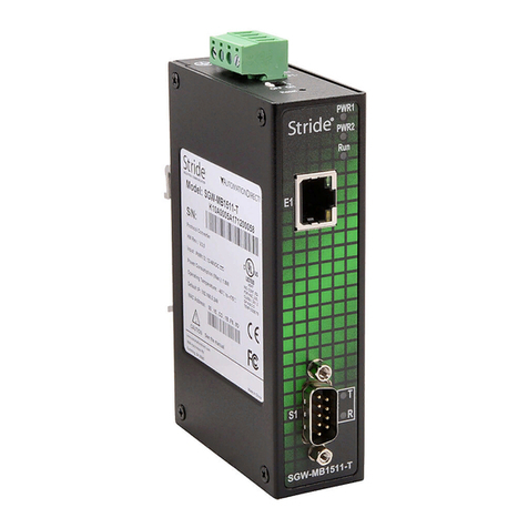 AutomationDirect STRIDE SGW-MB1511-T Getting started
