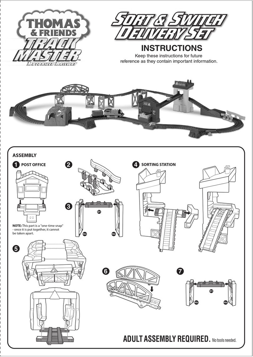 Mattel Fisher-Price Thomas & Friends Track Master SORT & SWITCH DELIVERY... instructions Mattel Fisher-Price Thomas & Friends Track Master SORT & SWITCH DELIVERY... instructions
