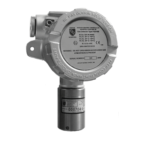 STATUS SCIENTIFIC CONTROLS FGD10B Series User manual