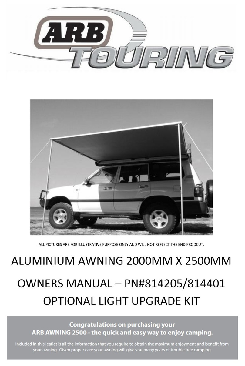 ARB Touring 814205 manual