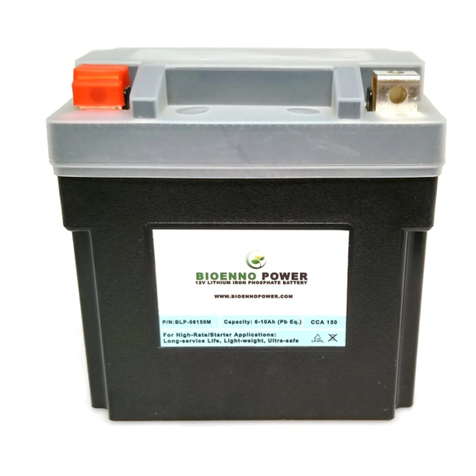 Bioenno Power BLP-06150M Instructions for use