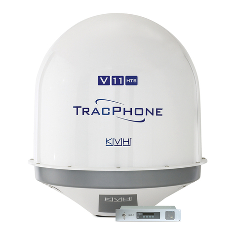 KVH Industries TracPhone V11 hts User manual KVH Industries TracPhone V11 hts User manual