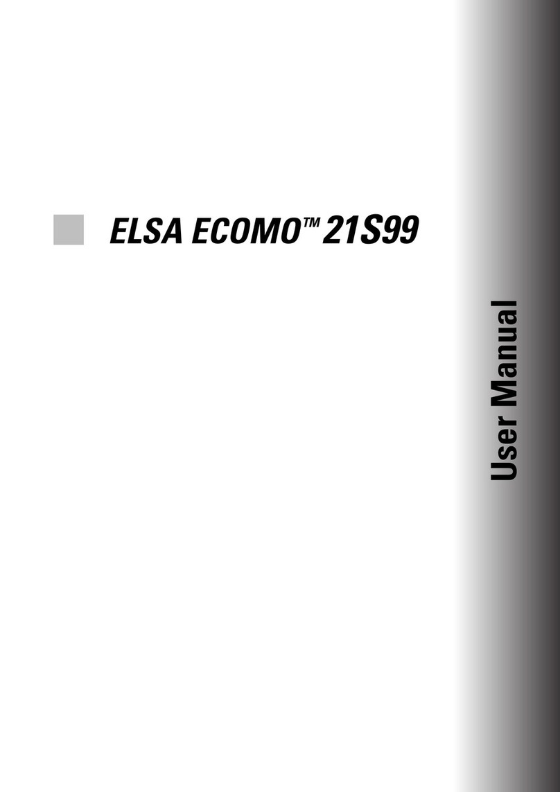 ELSA ECOMO 21S99 User manual