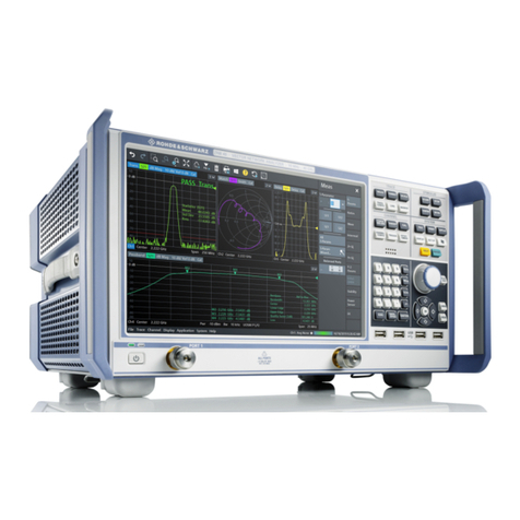 Rohde & Schwarz ZNB user manual