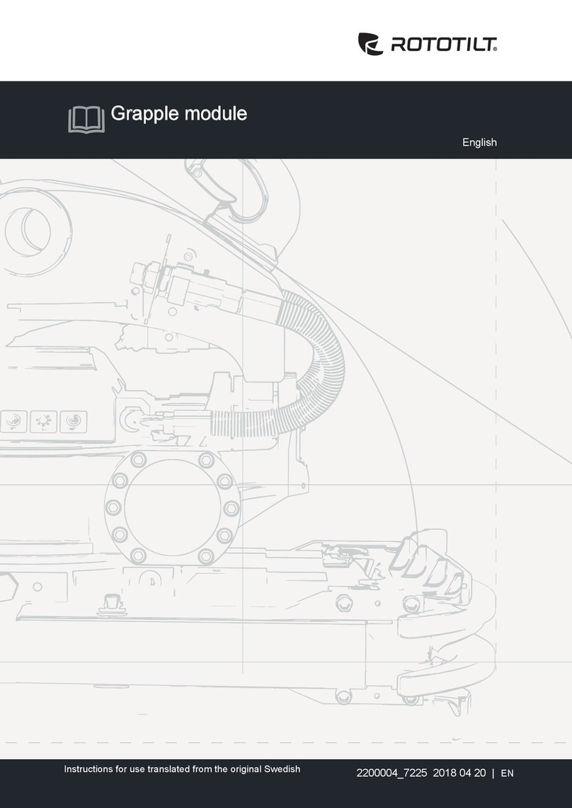 ROTOTILT G400B User manual