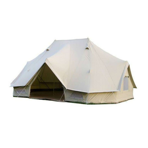 canvascamp Sibley 600 Twin Utimate Setup instructions