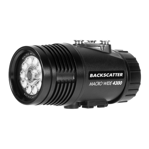 Backscatter MACRO WIDE 4300 instruction manual