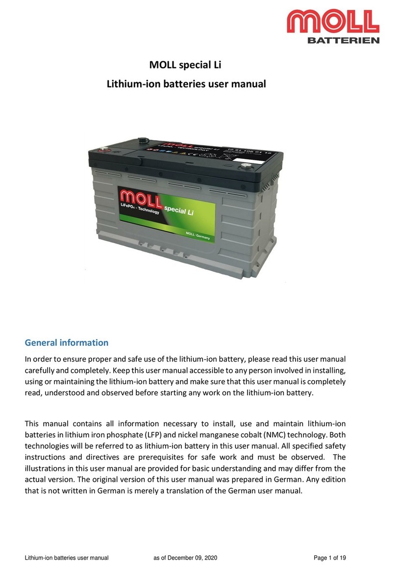 moll special Li user manual
