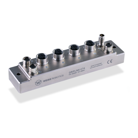 WEISS ROBOTICS GRIPLINK-ET4 quick start
