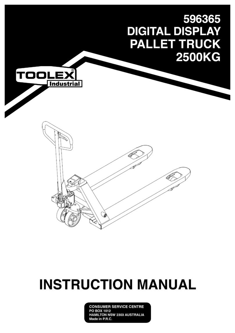 Toolex 596365 User manual
