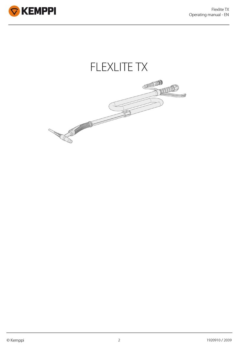 Kemppi FLEXLiTE TX Series User manual