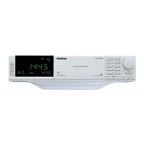 Sangean UCR-1000FM User manual