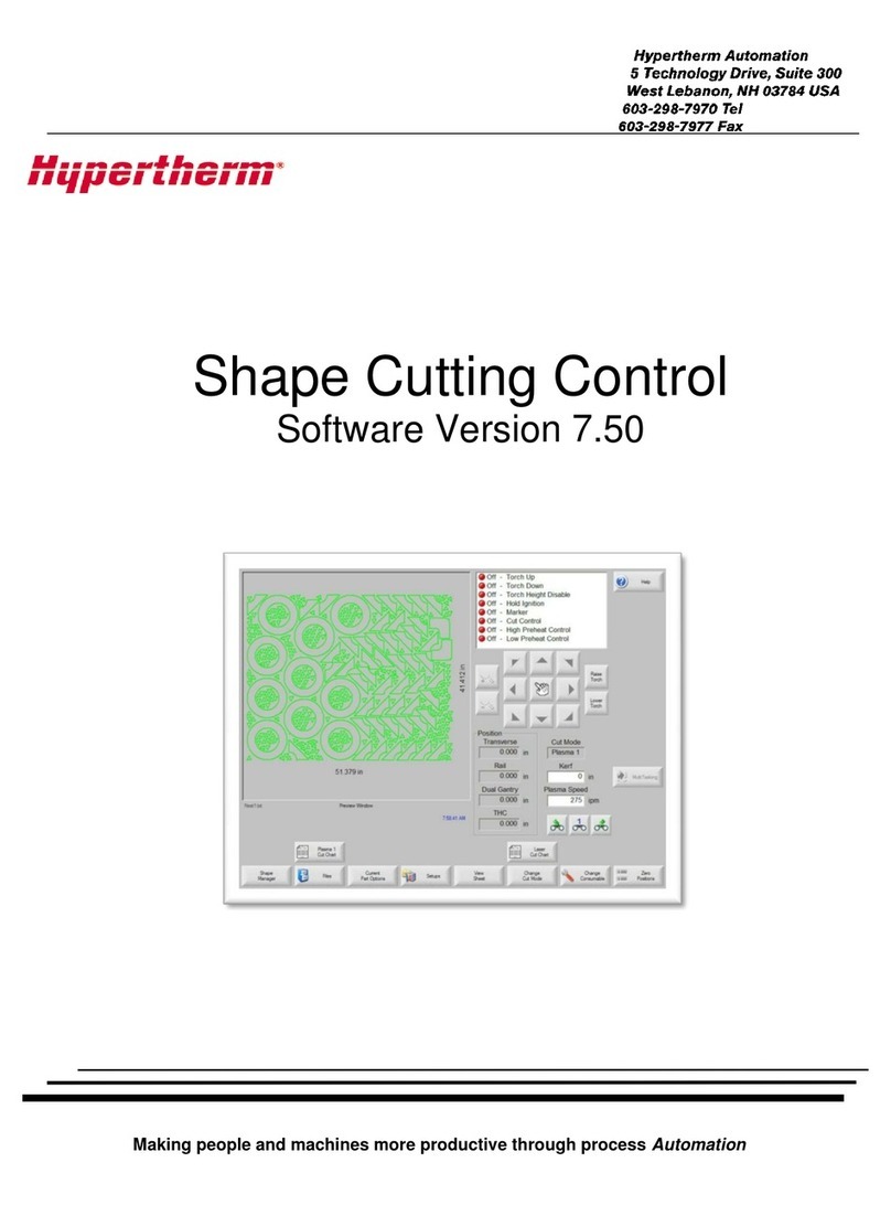 Hypertherm MicroEdge manual
