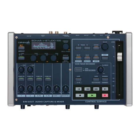 Roland Sonar V-Studio 100 manual