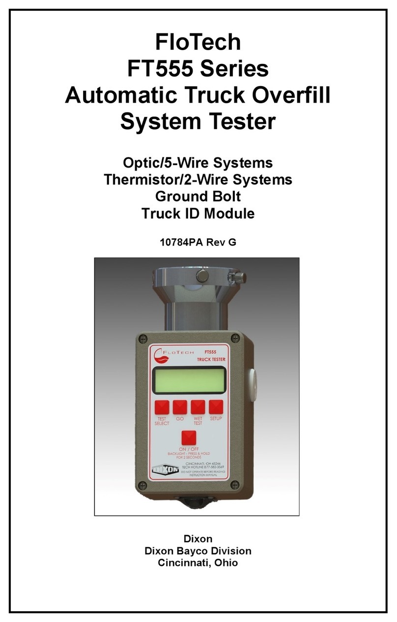 Dixon Bayco FloTech FT555 Series instruction manual