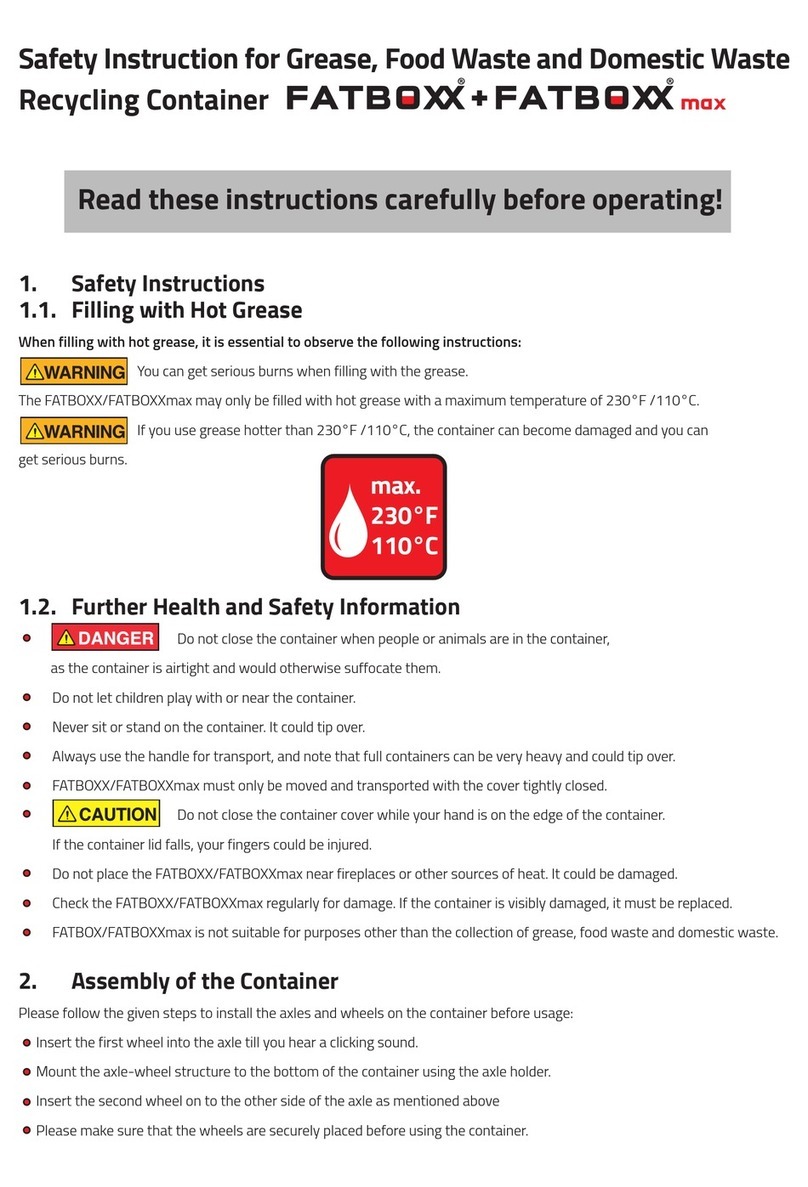 Henkel Fatboxx Safety instruction