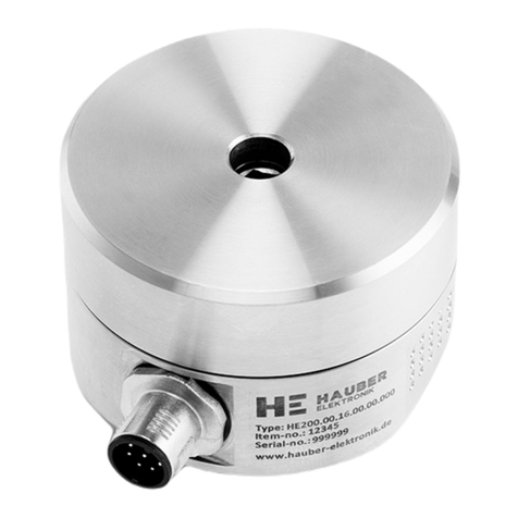 Hauber HE250 Series User manual