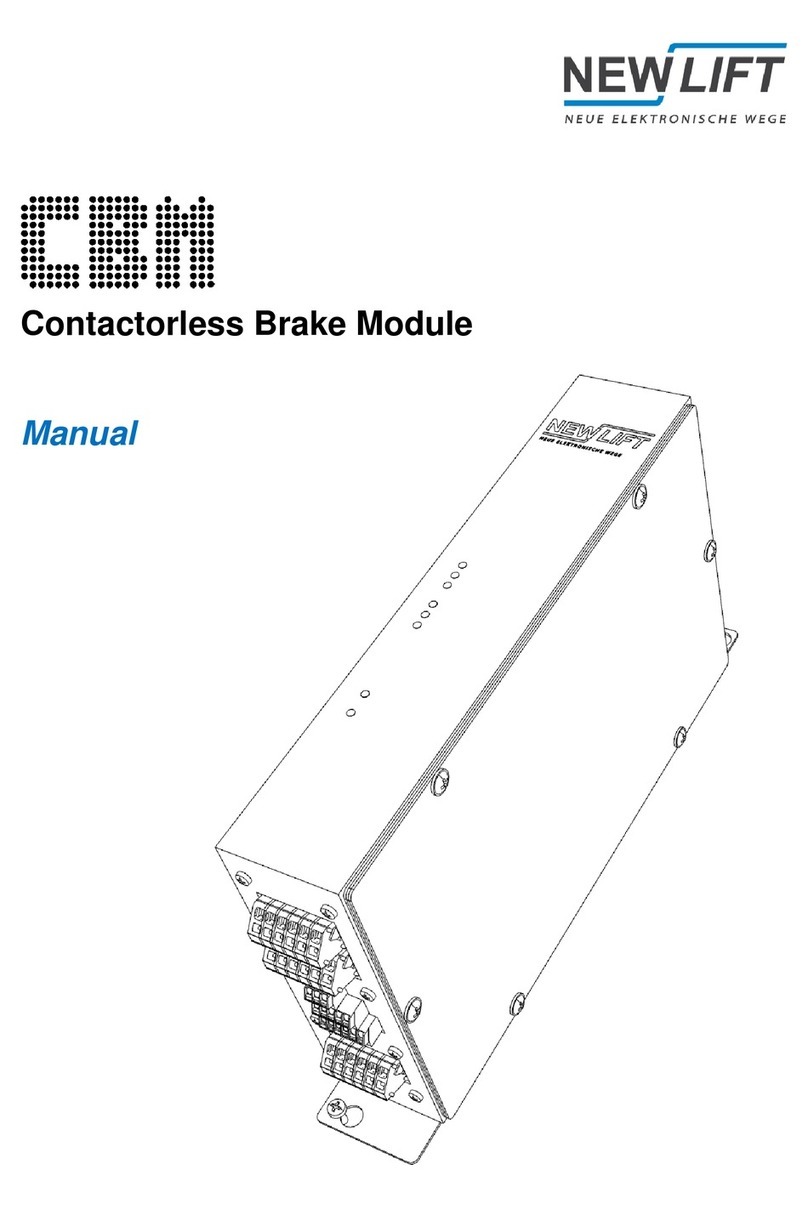 New lift CBM manual