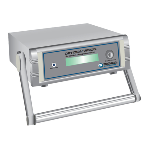 Michell Instruments Optidew User manual