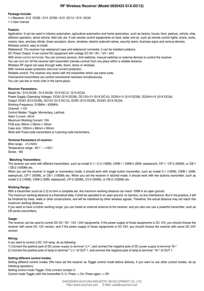 Flying Industry Development 0020423 quick guide