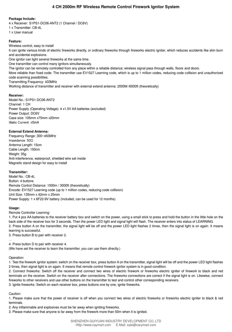 Flying Industry Development S1PS1-DC06-ANT2 quick guide