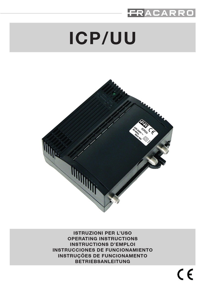 Fracarro ICP/UU User manual