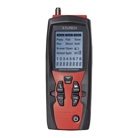 Futech SIGNALTESTER RJ-F manual