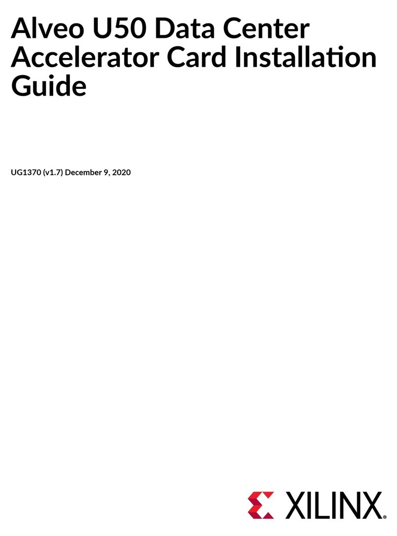 Xilinx Alveo U50 User manual