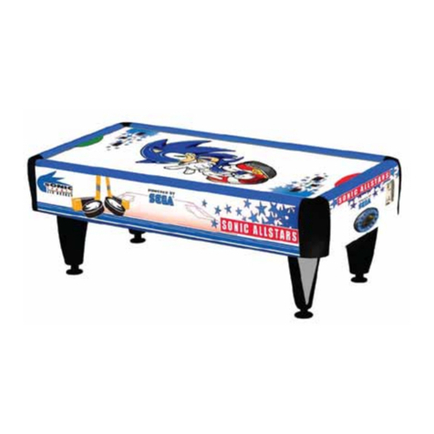 Sega Sonic Sports Air Hockey 2P owner's manual Sega Sonic Sports Air Hockey 2P owner's manual