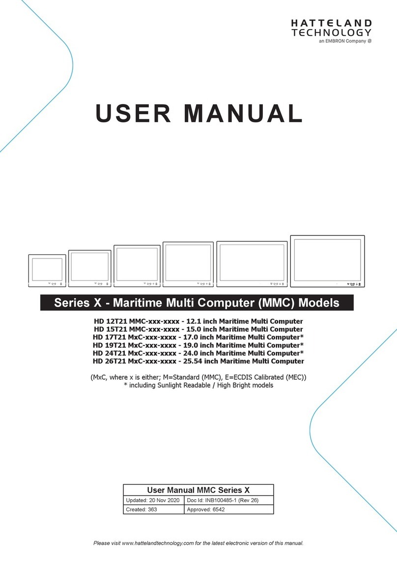 EMBRON Hatteland X Series user manual