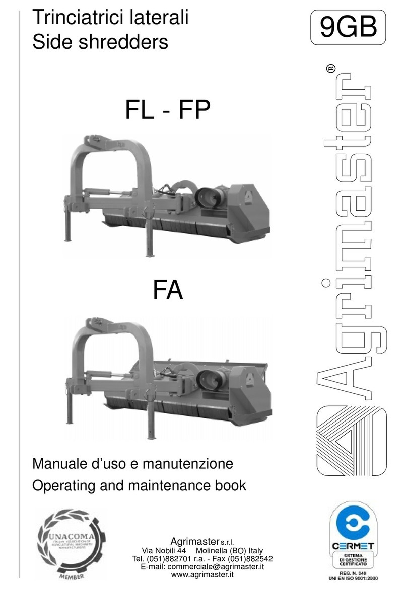 AGRIMASTER FL 145 Operating and maintenance book