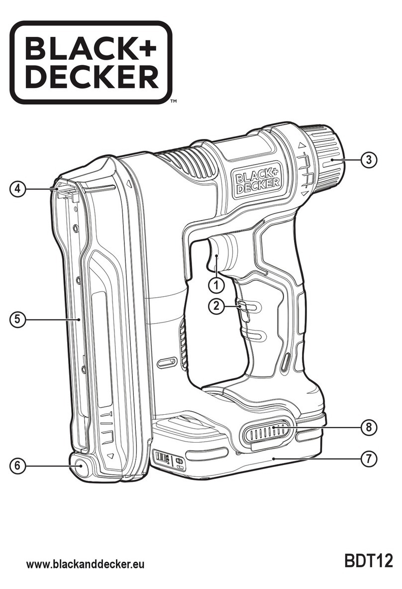 BLACK DECKER BDT12 Original instructions