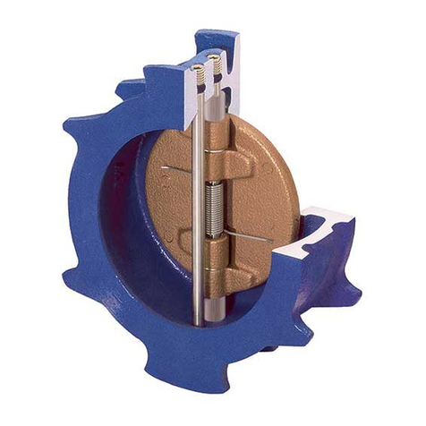 Val-Matic Dual Disc Check Valve Operation, maintenance and installation manual