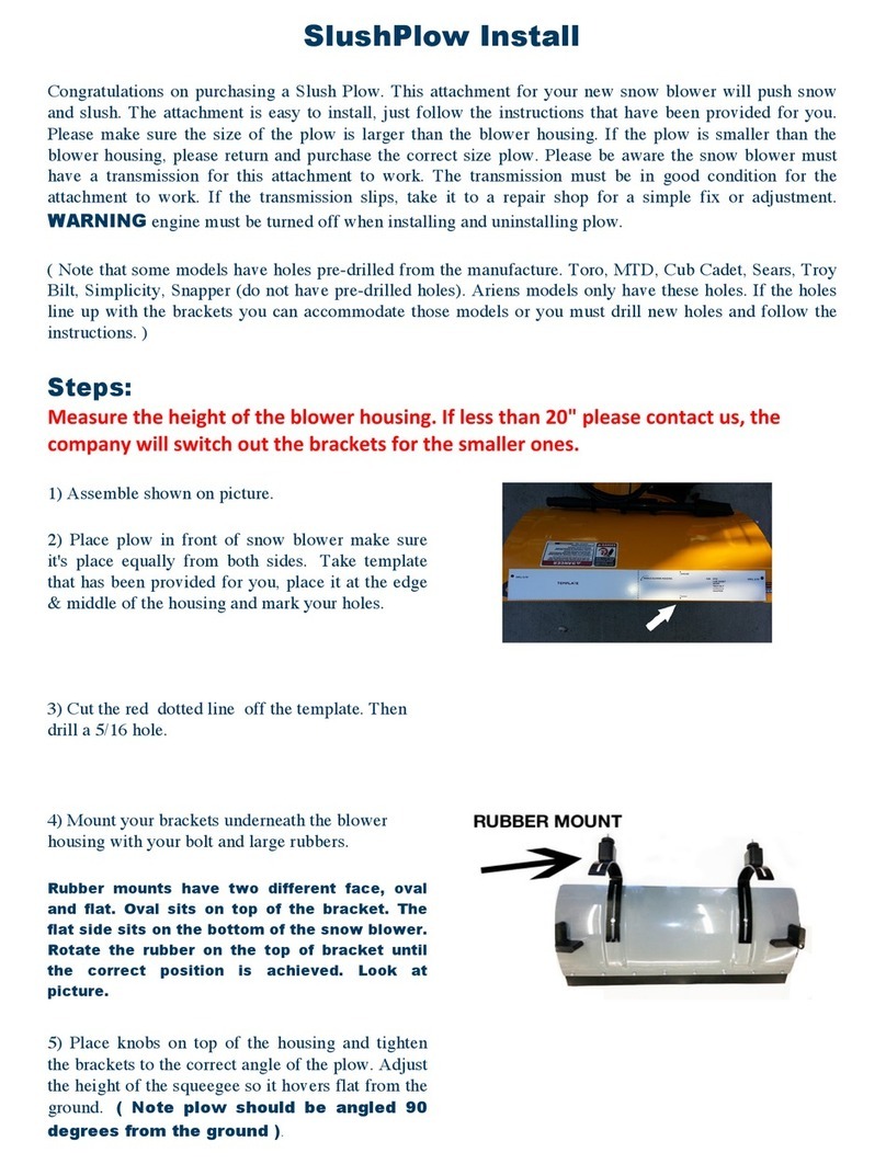 Rotary SlushPlow quick start guide