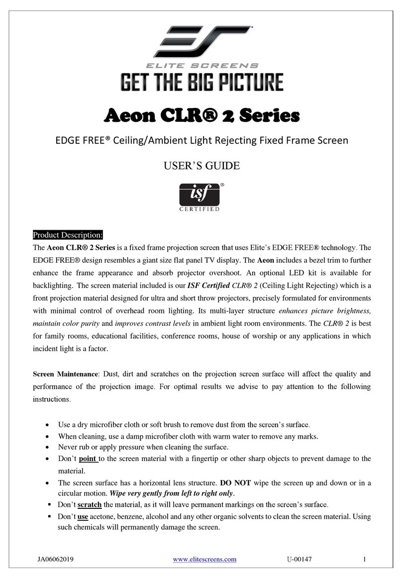 ES Aeon CLR 2 Series user guide ES Aeon CLR 2 Series user guide