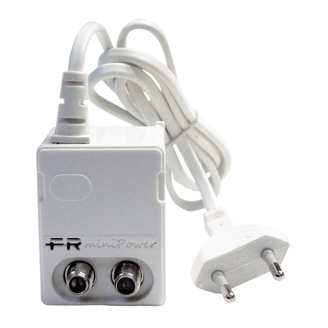 Fracarro MINIBOOST 12P User manual Fracarro MINIBOOST 12P User manual