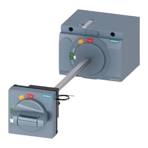 Siemens 3VA9137-0FK2 Series operating instructions