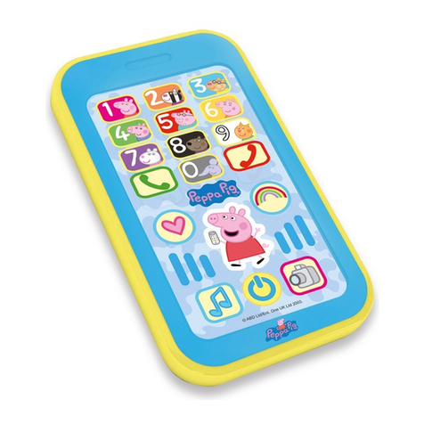 Trends UK Pepa Pig Peppa's Smart Phone PP09 User manual