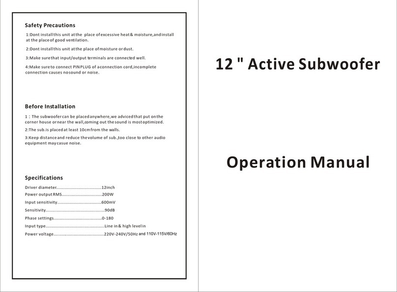 Martin Roland SW-12 Operation manual