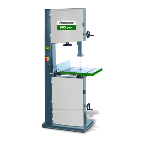 Holzstar HBS Series operating instructions
