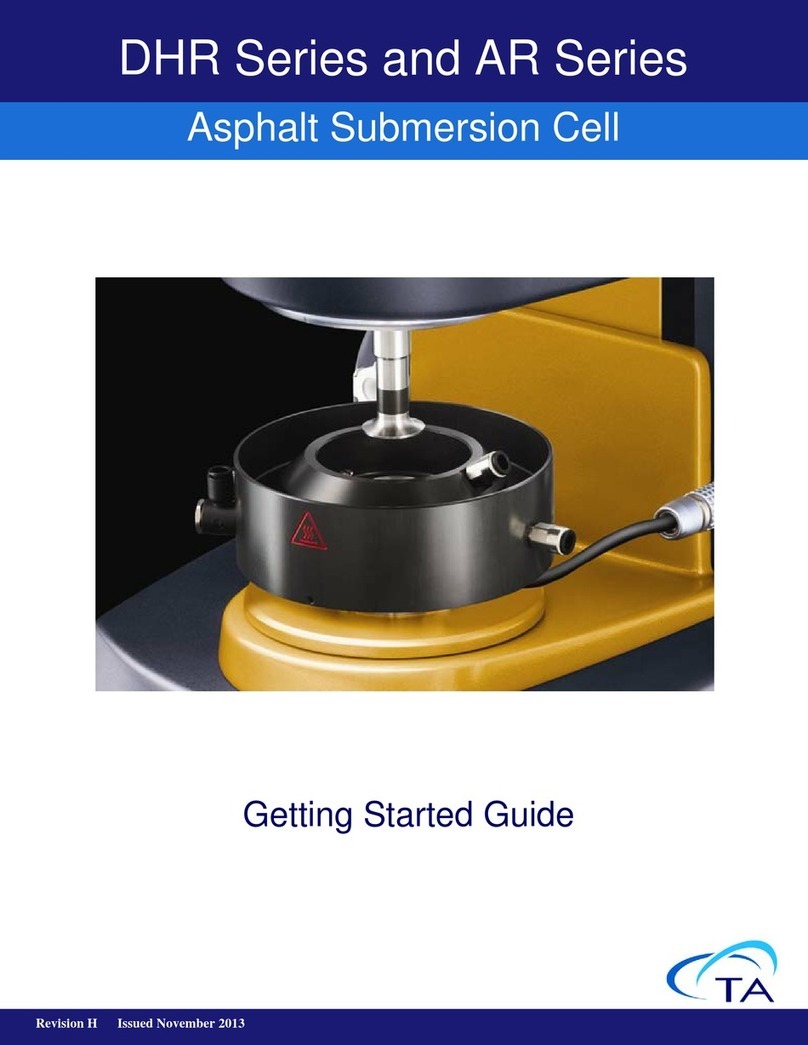 TA Instruments DHR Series User manual
