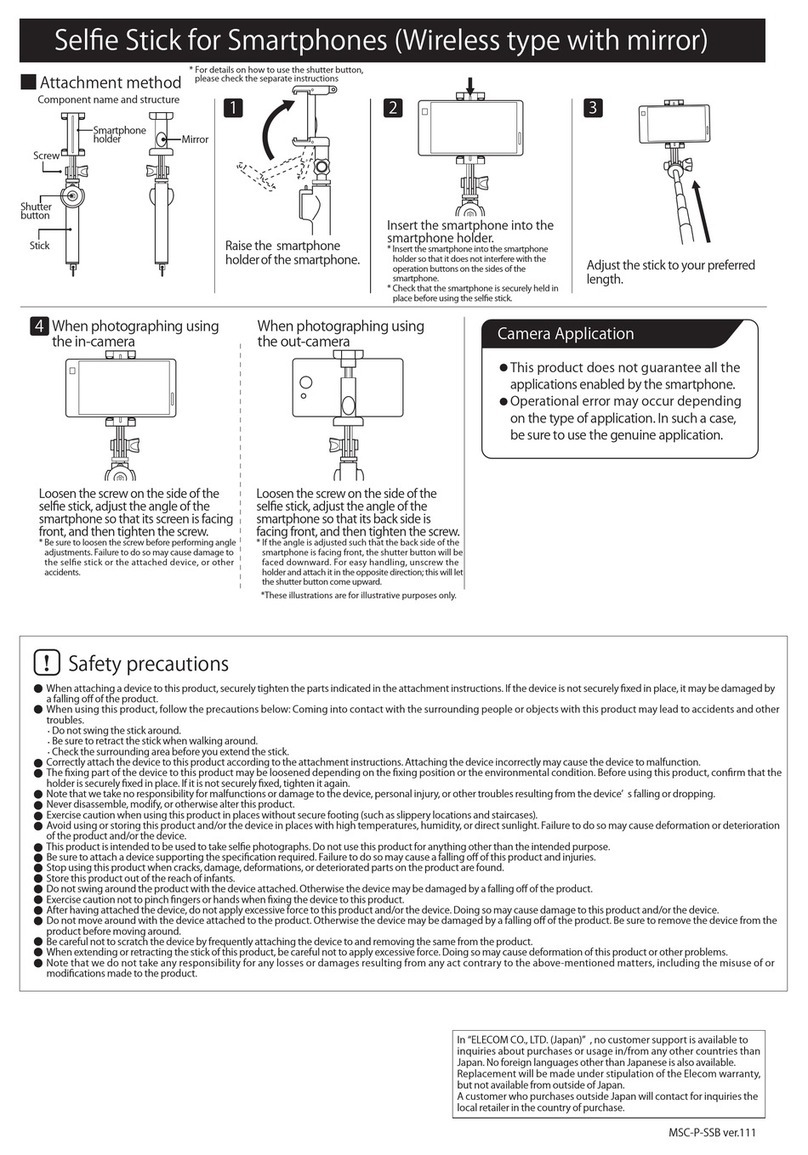 Elecom P-SSB Series User manual