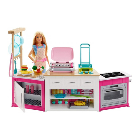 Mattel Barbie FRH73 User manual