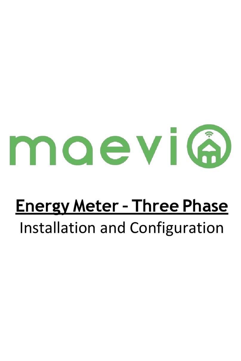 Maevi Energy Meter Installation and configuration